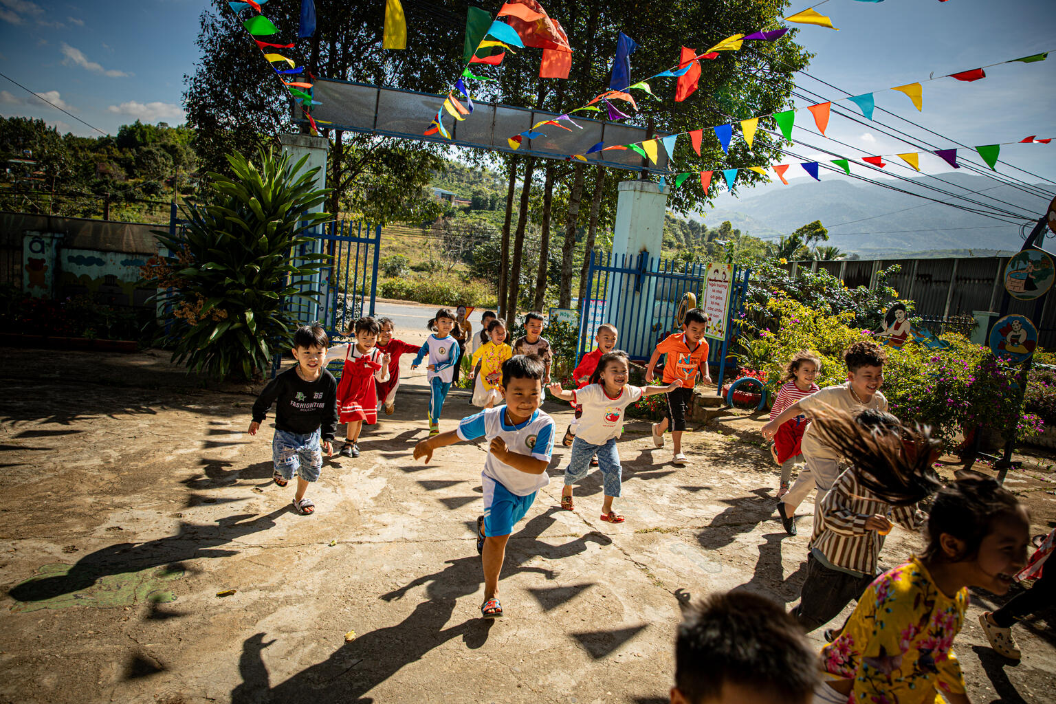 Education and safe community spaces for children